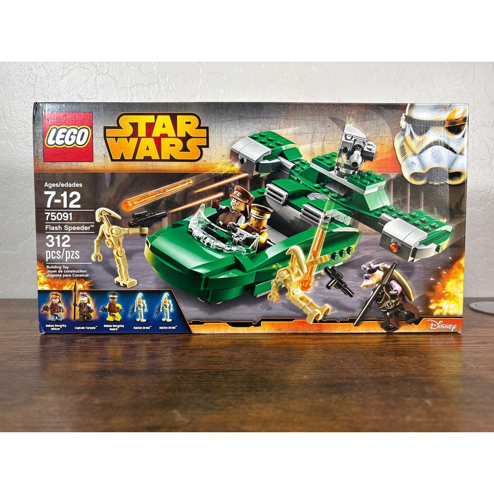 LEGO Star Wars Flash Speeder 75091 Naboo Security Landspeeder Set New Sealed